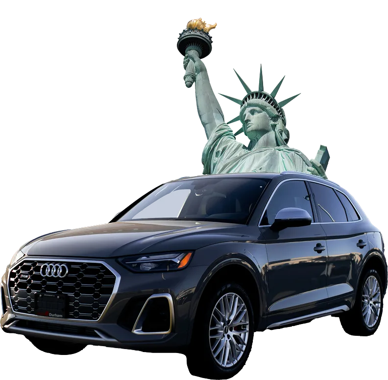 Audi-i-statua-wolności Audi i statua wolności