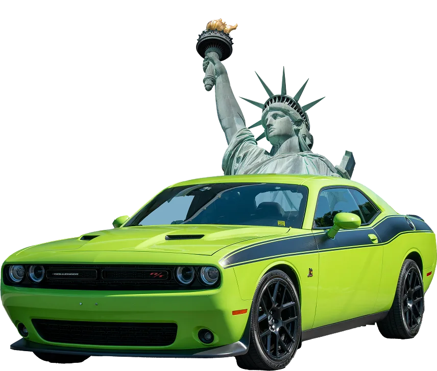 Dodge-i-statua-wolności Dodge i statua wolności